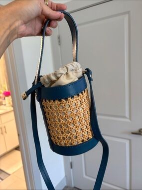 Colores Collective Navy Bucket Bag